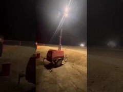 Практическое применение 7м мобильного осветительного транспортного средства