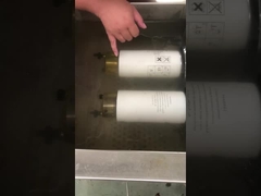 Closed test of filter element