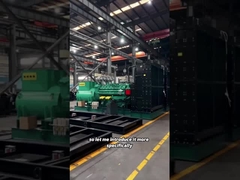 Дизельный генератор мощностью 800-3000 кВт устанавливает низкое потребление топлива