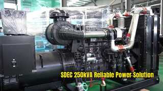SDEC 50kVA-2000KVA Diesel Generator Reliable  Powe Solution