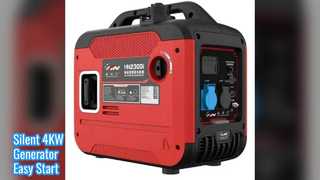 Silent 4KW Portable Generator Easy Start