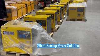 Silent Diesel Generator 3 to 8kw Reliable Backup Power