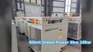 Silent Diesel Generator 5kw to 10kw Reliable Power