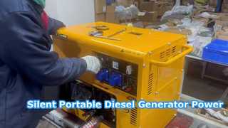 Silent Diesel Generator 3KW to 10KW Portable Power Solution