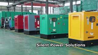 Silent Diesel Generator 37kVA to 250kVA Power Solution