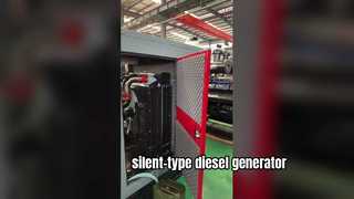 Groupes électrogènes diesel de type silencieux de 200 kW et 300 kW, personnalisés en usine